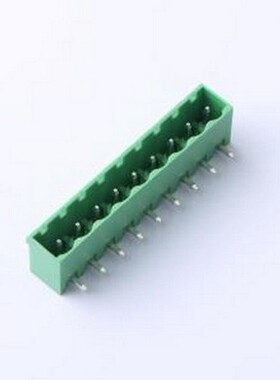 DB2ERC-5.0-9P-GN 插拔式接线端子 5mm 排数:1 每排P数:9 绿色 弯
