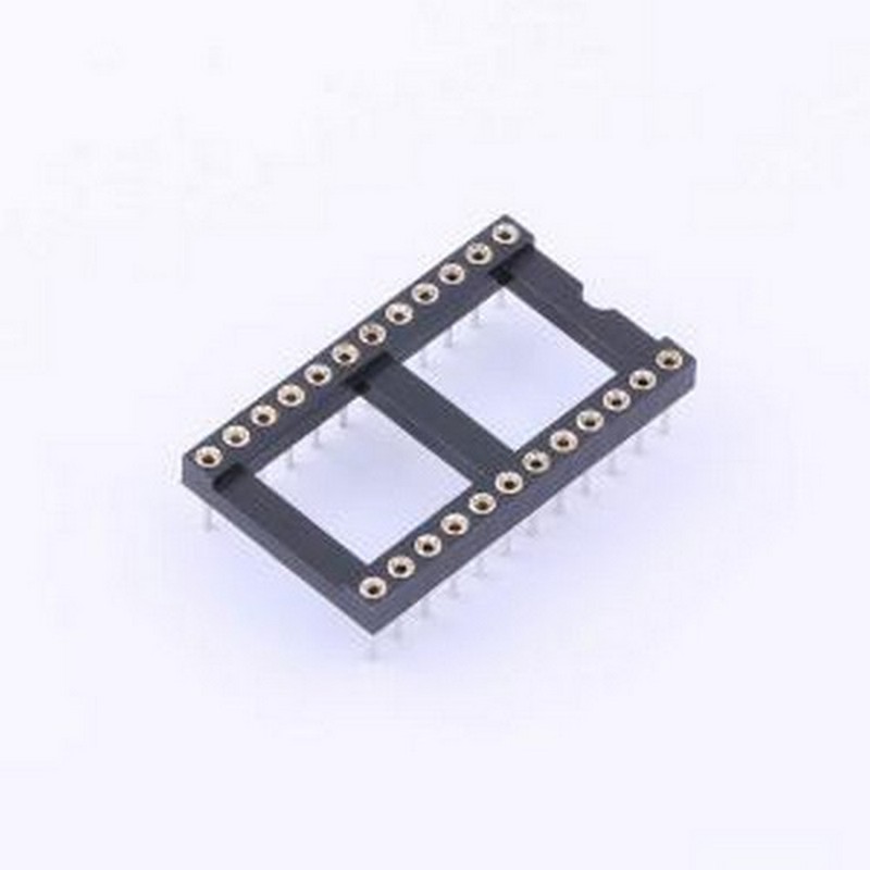 IC254V-12-24-0743-P1524 IC/晶体管插座 间距2.54mm P数:24P 圆