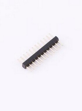 ZX-PZ1.0-1-12PZZ 排针 1.0PH H1.0 1x12Pin 180度 W1.5PC2.0 PA2