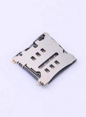 HYCW48-SIM06-150B SIM卡连接器 卡托式 MicroSIM卡 卡座 SMD