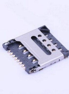 SMC-220 SIM卡连接器 翻盖式 MicroSIM卡 卡座 SMD
