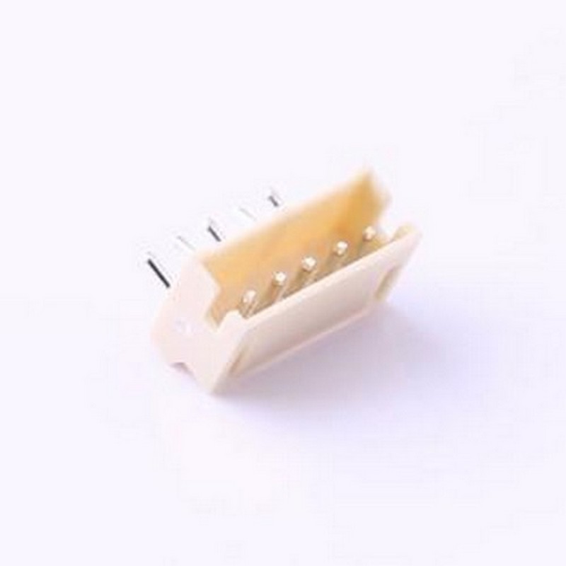 X1502WR-05K-N0SN 线对板针座 1x5P 间距:1.5mm 弯插 系列:ZH 弯