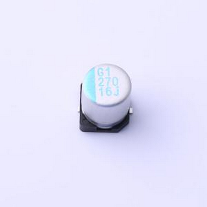 OVJ271M1CTR-0608 贴片型铝电解电容 270uF ±20% 16V SMD,D6.3xL