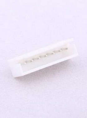 A2501WV-07P2 线对板针座 间距:2.5mm 1x7P 白色 插件,P=2.5mm