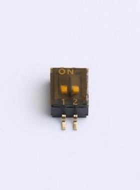 DSHP-02-R 拨码开关 拨码开关 1.27mm间距黑色 细脚 2PIN/位 贴片