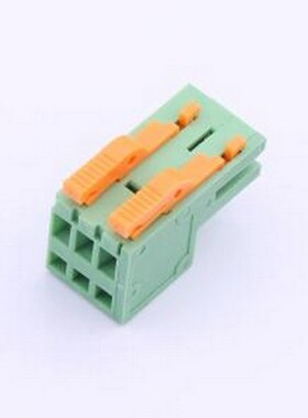 KF2EDGDJ-3.5-3P 插拔式接线端子 3.5mm 1x3P 排数:1 每排P数:3 P