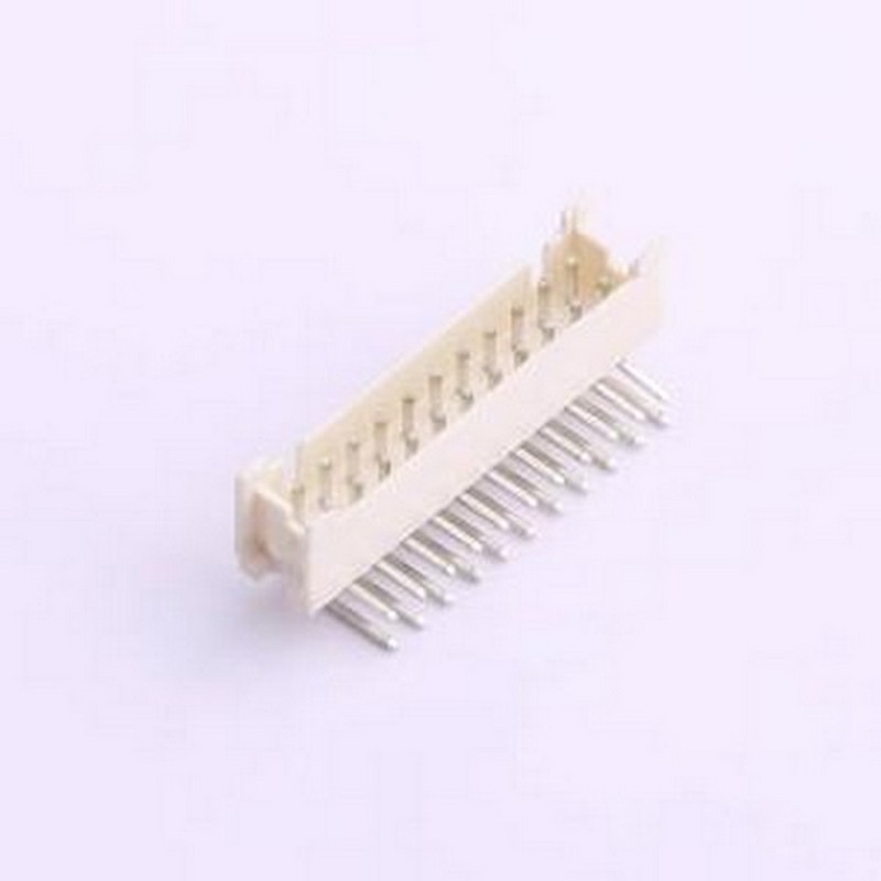 HX20017-22WAP WH 线对板针座 2x11P 间距:2mm 弯插 白色 弯插,P=