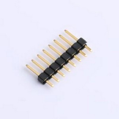 P125-1108A4AS116A1 排针 1x8P 间距:2.54mm 方针 直插 插件,P=2.