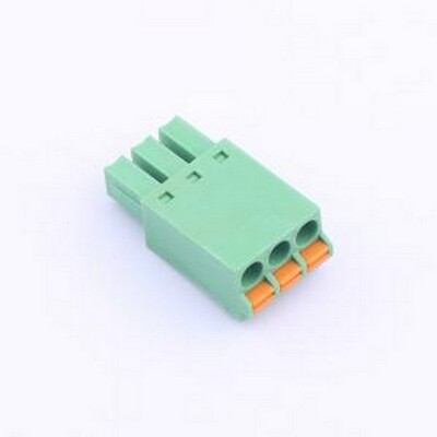 JL15EDGKN-38103G01 插拔式接线端子 1x3P 3.81mm 排数:1 每排P数