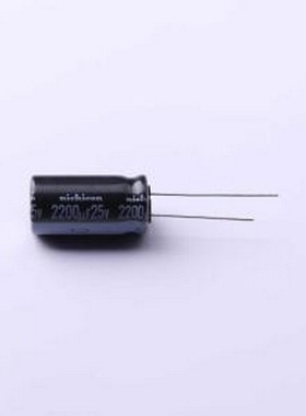 UVZ1E222MHD 直插铝电解电容 2200uF ±20% 插件,D12.5xL25mm