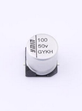 VGYE1051H101MVCG 固液混合铝电解电容器 50V 100uF ±20% SMD,D1