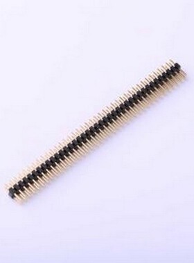 X4621WV-2x39I-C40D28 排针 2x39P 间距:2mm 方针 插件,P=2mm