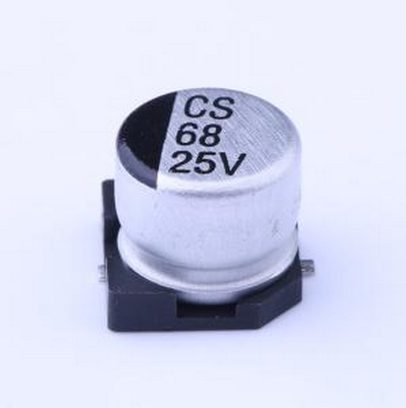 CS1E680M-CRE54 贴片型铝电解电容 68uF ±20% 25V SMD,D6.3xL5.4