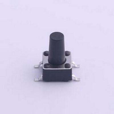 TS-1002S-09526C 轻触开关 6*6*9.5mm 立贴 轻触开关 SMD,6x6mm