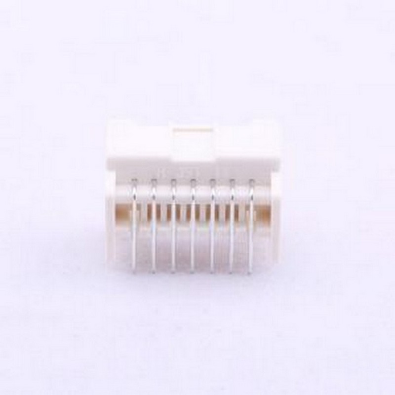 S14B-XADSS-N(LF)(SN) 线对板针座 2x7P 间距:2.5mm 弯插 系列:XA