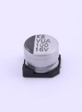 VUA101M1CTR-0806 贴片型铝电解电容 100uF ±20% 16V SMD,D8xL6.