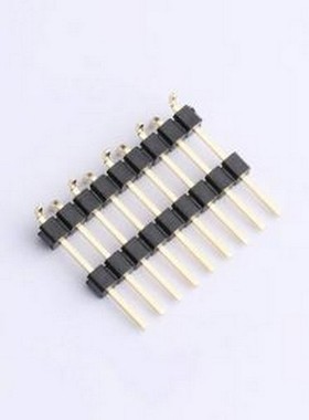 X6512WVS-09H-C60D48-E100R1 排针 1x9P 间距:2.54mm 方针 SMD,P=