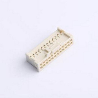 X2081H-2x12-N0 胶壳(线对板/线对线) 2x12P 2mm