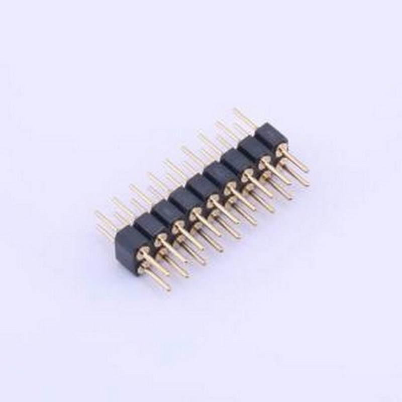 X5521WV-2X09-C46D46-1220 排针 2x9P 间距:2.54mm 方针 插件,P=2