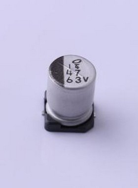 UUR1J470MNL1GS 贴片型铝电解电容 47uF ±20% 63V SMD,D8xL10mm