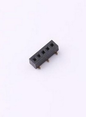 IPCP127F05PB08S 排母 1x5P 间距:1.27mm 立贴 SMD,P=1.27mm(交错