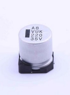 VUK221M1VTR-1313 贴片型铝电解电容 220uF ±20% 35V SMD,D12.5x