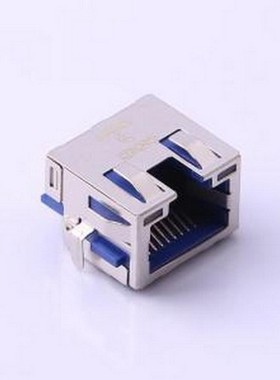 MJ88-U011-RVSL2-C 以太网连接器(RJ45 RJ11) 沉板 带LED 插件