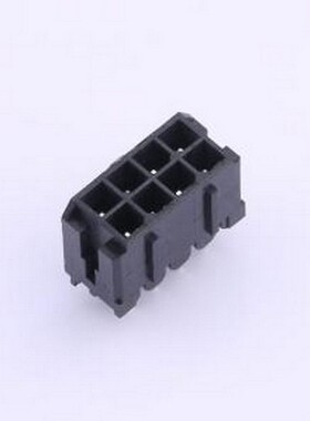 HC-MX3.0-2*4A 线对板针座 2x4P 间距:3mm 直插 插件,P=3mm