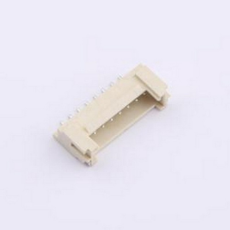 WF-1F200B8P 线对板针座 间距2.0mm 带扣 卧贴 1x8P SMD,P=2mm,卧