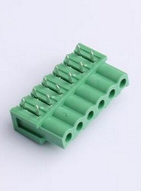 DB2EA-5.08-6P-GN 插拔式接线端子 5.08mm 绿色 插件,P=5.08mm