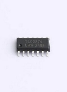 TLC2274CDR(UMW) 运算放大器 高级LinCMOS轨到轨运算放大器 SOP-1