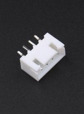 CS-1001-04K 线对板针座 间距:2.5mm 插件,P=2.5mm