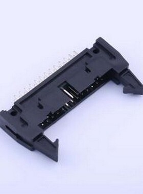 X9555WV-2x13A-PTV01 IDC刺破式连接器(牛角/简牛) PBT料,黑色,长