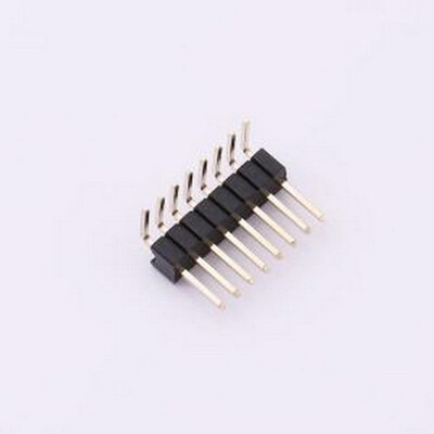 5AIW3-7440-108-W0 排针 1.27PH间距排针弯针1*8P H2.0 90°PA4.0