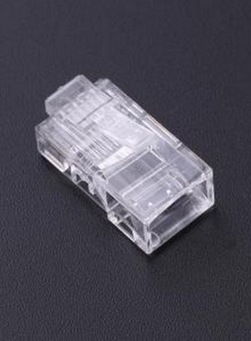 RCB-1100 以太网连接器(RJ45 RJ11) [一整盒100个]超五类8P8C非屏