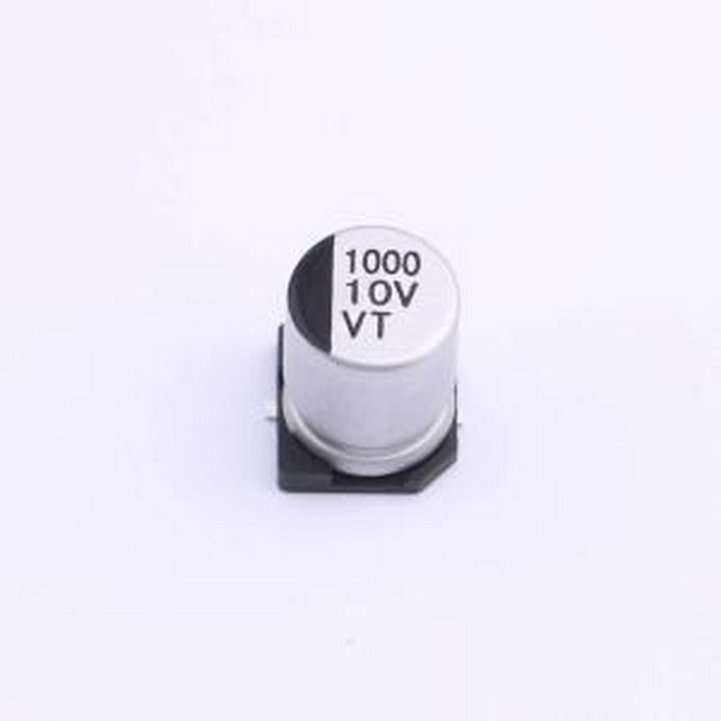 VT1A102M-CRF10 贴片型铝电解电容 1000uF ±20% 10V SMD,D8xL10.