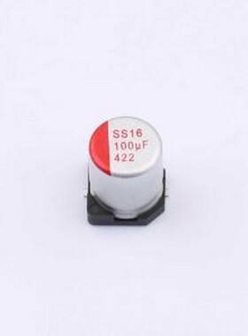 JBLM2101M016C077RTM 固态电容 100UF 16V SMD,D6.3xL7.7mm