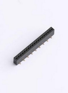 BX-PM1.27-1-19PU-W 排母 1.27FH H4.3 1x19Pin SMT W2.1U型 PC3.