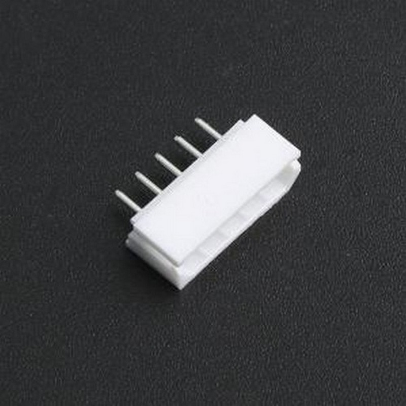 XD-5264-5A 线对板针座 1x5P 间距:2.5mm 直插 插件,P=2.54mm