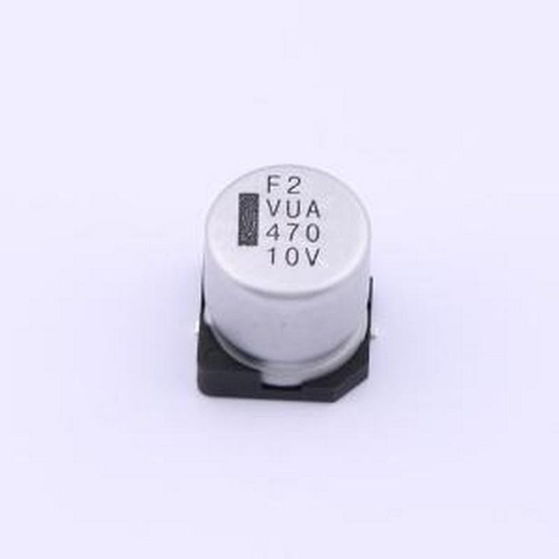 VUA471M1ATR-1313 贴片型铝电解电容 470uF ±20% 10V SMD,D12.5x
