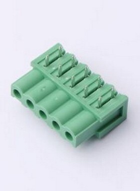 DB2EA-5.08-5P-GN 插拔式接线端子 5.08mm 绿色 插件,P=5.08mm