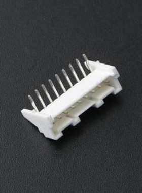 KH-A2026-09AWD 线对板针座 系列:PA 间距:2mm 1x9P 白色 插件,P=