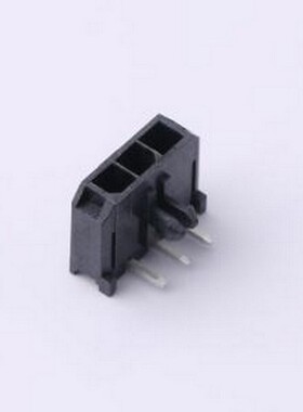 436500301 线对板针座 1x3P 间距:3mm 弯插 系列:Micro-Fit(MX 3.