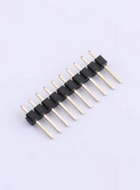 P125-1110A0BS116A1 排针 1x10P 间距:2.54mm 方针 直插 插件,P=2