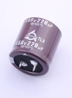 TLS450V220M30*30 牛角型电解电容 220uF ±20% 450V 插件,D30xL3