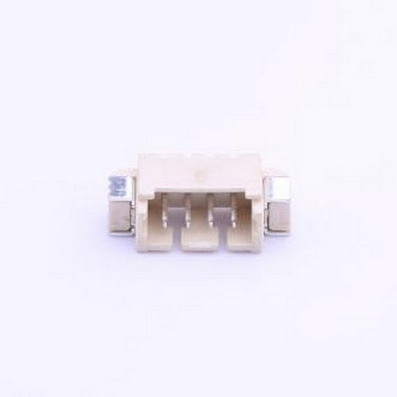 A1251WR-S-4P-LCP 线对板针座 间距:1.25mm 1x4P SMD,P=1.25mm,卧