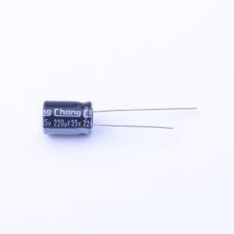 KM1V221MF115A00CV0 直插铝电解电容 220uF ±20% 35V 插件,D8xL1