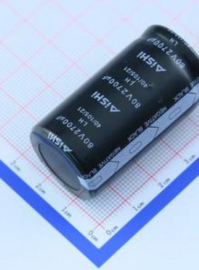 ELH1BM272P45KT 牛角型电解电容 2700uF ±20% 80V 插件,D25xL45m