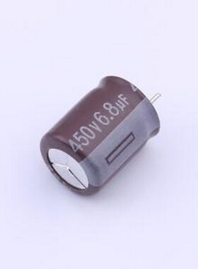 EGS2WM6R8G12C30TG 直插铝电解电容 6.8uF ±20% 450V 插件,D10xL