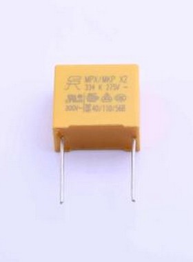 MP2334K27D6X8LC 安规电容 330nF ±10% 275V 等级:X2 插件,P=15m